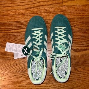 NEW Adidas Handball Spezial Collegiate Green Semi Green Spark (Women's)